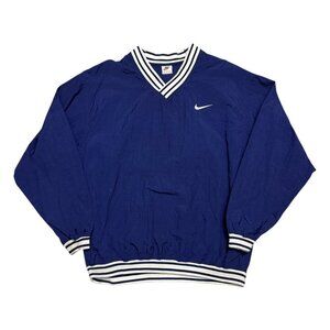 NIKE Vintage 90s Retro Streetwear Nylon Windbreaker Bomber Jacket Mens XL
